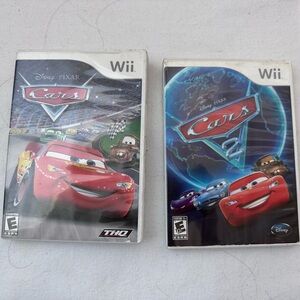 Set of 2 Wii games Disney Cars and Cars 2